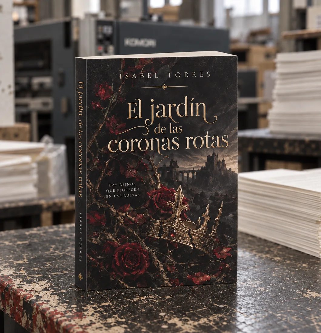Ejemplo de novela impresa en pasta blanda