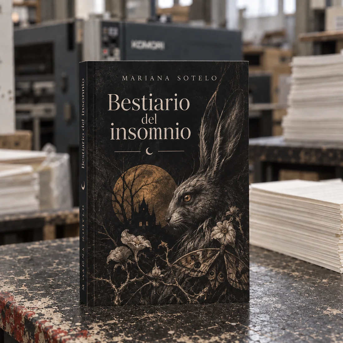 Ejemplo de libro de cuentos impreso en pasta blanda