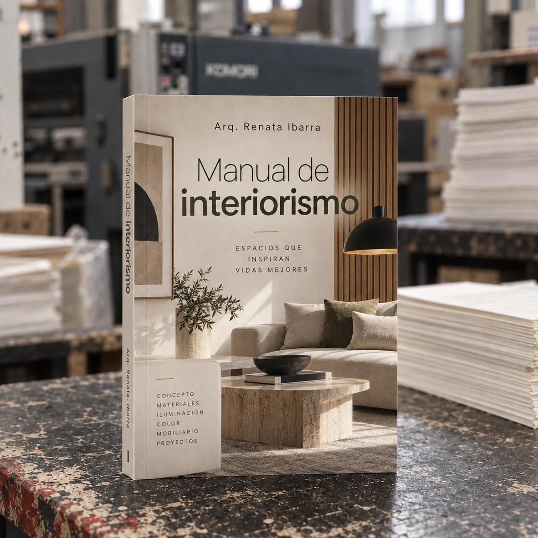 Ejemplo de manual impreso en pasta blanda